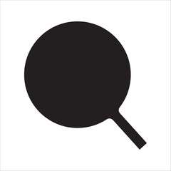 Search Icon vector illustration, magnifying glass symbol, search icon clip art , zoom in and zoom out symbol, Magnifying glass sign isolated