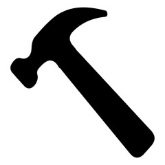 Hammer Black Icon