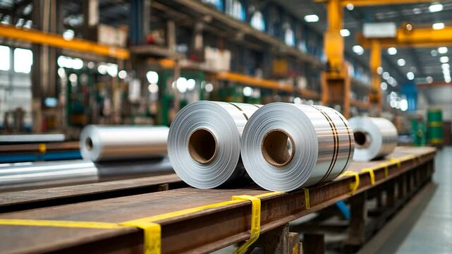Aluminum sheet coil manufacturing process metal industry production