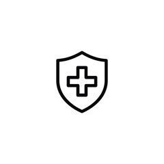 Medical Shield Icon