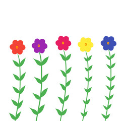 Flower vector 
