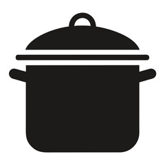 cooking pot isolated on white