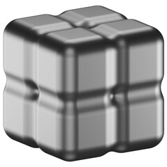 3D icon of an abstract shape