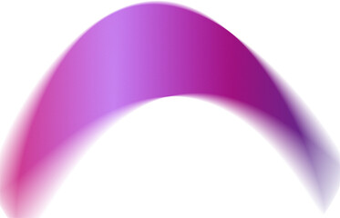 Abstract blurred purple colored shape. Mesh fluid liquid element. Soft light holographic blob. Neon blend vibrant figure