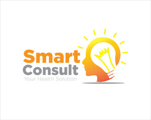 smart health consult logo designs for smart life