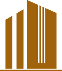 estate building  vector logo monograme template