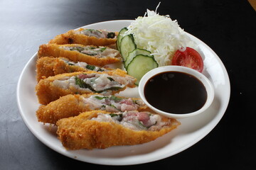 food, japanese cuisine, delicious, fried crab stick