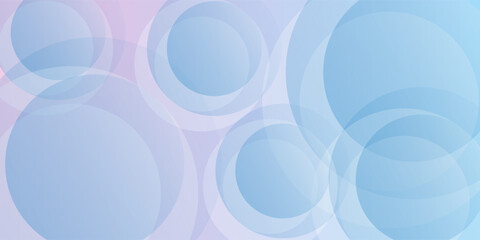 abstract background .blue and pink gradation. circle effect style. modern minimalist.eps 10