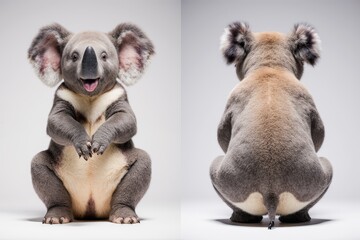 Koala Bear: Studio Portrait 