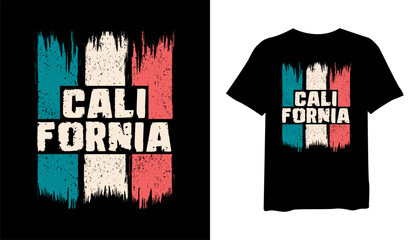 California t-shirt design. urban style t shirt design. t-shirt design vector for print. California logo design vector illustration. quotes for t shirt