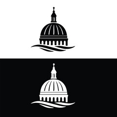 vector illustration of an old house