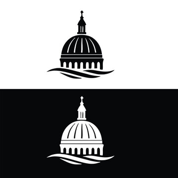 vector illustration of an old house