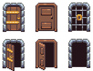 Pixel Dungeon Doors & Portals