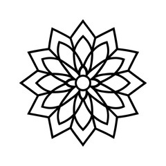 mandala design illustration vector art
