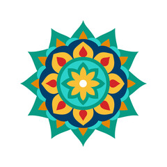 mandala design illustration vector art