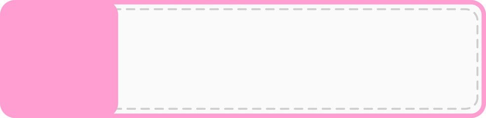 Obraz premium pink note paper for label name