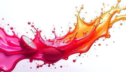 Vibrant splash