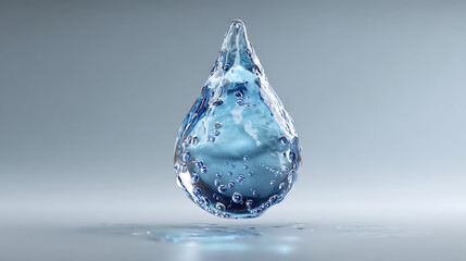 Drop of water.