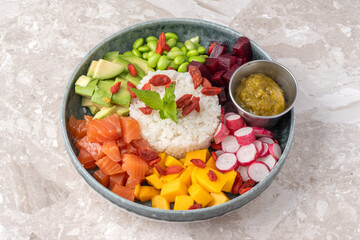 Poke bowl hawaïen spécialisé