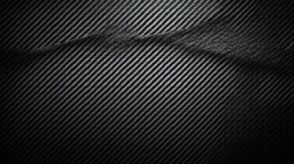 Dark grayscale image of diagonal lines suggesting fabric texture