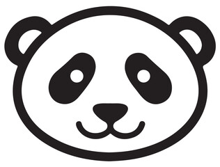  CUTE PANDA SILHOUETTE