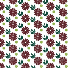 Fototapeta premium seamless floral pattern
