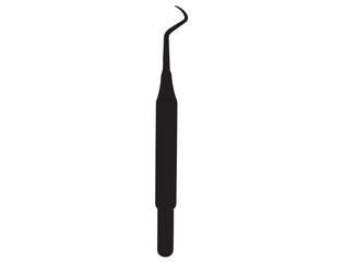  DENTAL INSTRUMENT SILHOUETTE