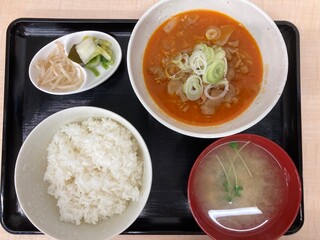 Japanese lunch set menu