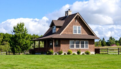 Obraz premium house in the woods