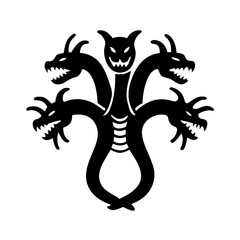 vector illustration of a dragon