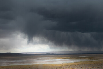 storm on the desert