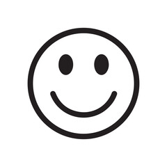 Classic Smiley Face Icon Simple and Clean Representation of Happiness and Positivity Widely Used Symbol in Digital Communication and Everyday Life