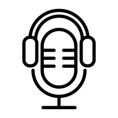 podcast vector icon