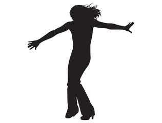 DISCO DANCER SILHOUETTE 