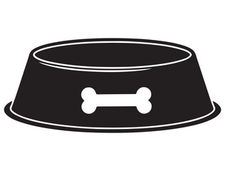 DOG BOWL SILHOUETTE