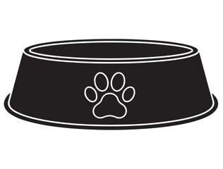 DOG BOWL SILHOUETTE