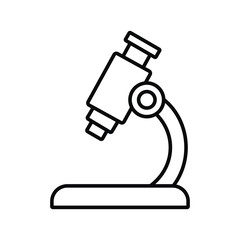 microscope icon vector