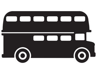 DOUBLE DACKER BUS SILHOUETTE