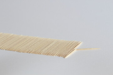 Last Toothpick in Row is Broken: Symbol of Exhaustion or Vulnerability