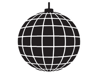 DISCO BALL SILHOUETTE