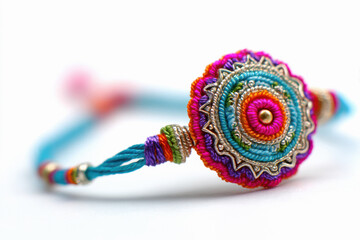 Naklejka na ściany i meble Traditional rakhi or wristband for raksha bandhan festival