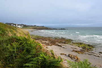 Plage du Dourveil, 29, Névez, Bretagne, Finistère, France