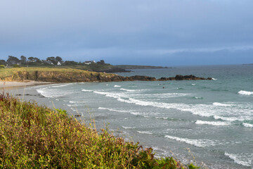 Plage du Dourveil, 29, Névez, Bretagne, Finistère, France