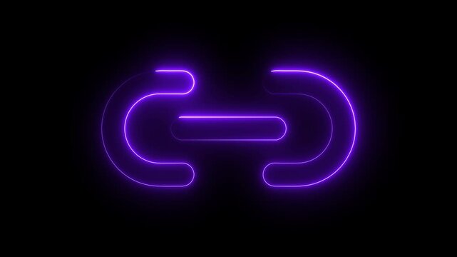 A bright neon sign glows with a happy New Year 2012 celebration design featuring illuminated text and numbers on a black background vector illustration