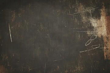 Dark, textured surface with marks and scratches