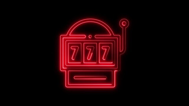 Red mailbox mounted on wall isolated on black background with simple vintage design 777 4k