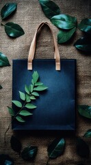 Stylish Kraft Paper Bag with Elegant Rope Handles Perfect for Eco-Friendly Shopping Experiences and Gift Giving