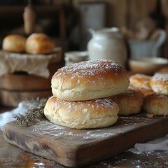 a delicious bun for tea