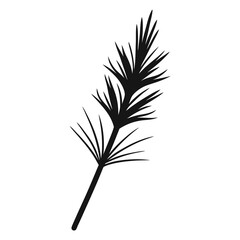 Fototapeta premium dry grass isolated on white