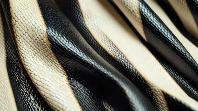 Python print fabric used for clothing and accessories. This texture is created by snake skin embossing.